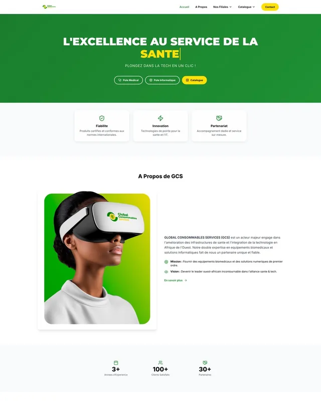 Global Consommables, santé et technologie