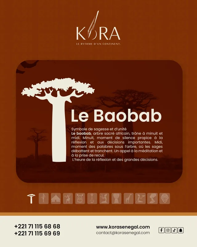 Kora, accessoires